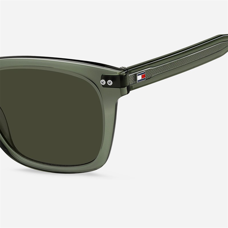 Tommy Hilfiger Mens Rectangular Sunglasses Green - foto 4