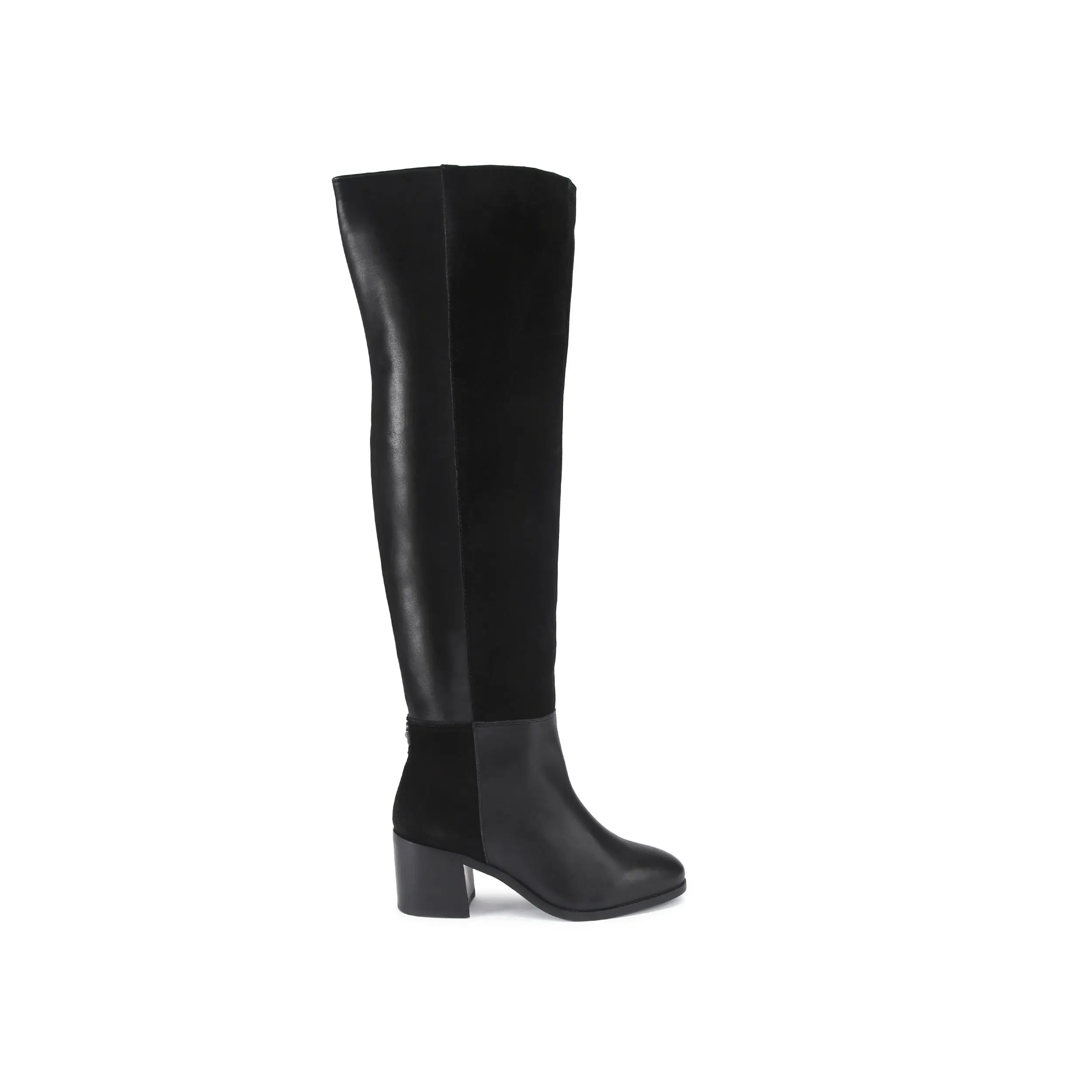 Block Heel Knee Boot